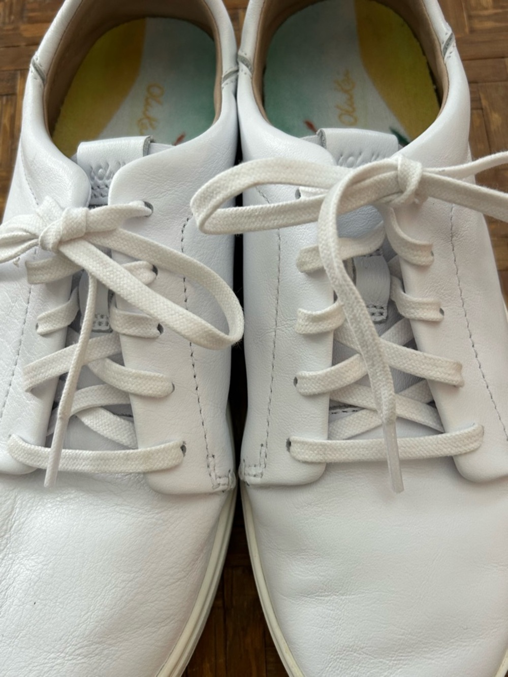 Olukai Pehuea Lil’lli Leather Low-Top Lace-Up Sneakers - Picture 3 of 12
